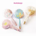 Hair Brush for Kids Detangling Anti-static Soft Massage for Braids Curly Straight - Sleeve Design by Nari Haat, India...