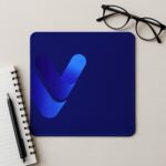 Gaming Mouse Pad Natural Rubber Pad Waterproof Skid Resistant Surface Pad - Back View by Nari Haat, Indian ethnic wea...