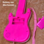 Battery Operated Musical Instruments Mini Guitar Toys and Light for 3+Years Old Kids - Fabric Detail by Nari Haat, In...