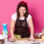 Wooden Roti Maker Belan, Chapati roller - Closeup Embroidery by Nari Haat, Indian ethnic wear, women clothing, design...