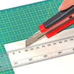 Heavy Duty 18mm Cutter Knife Set with Extra Blades for Office & Home - Neckline Detail by Nari Haat, Indian ethnic we...