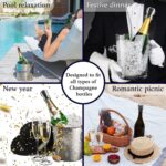 Stainless Steel Sealed Sparkling Champagne Bottle Stopper Big size - Image 3