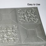 Stone Design 3D Wallpaper Sticker Panels for Ceiling Living Room Bedroom - Closeup Embroidery by Nari Haat, Indian et...