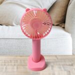Portable Classic Hand Fan 3-Speed Table Fan for Office School Home Use - Full Detail by Nari Haat, Indian ethnic wear...