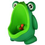 Cute Frog Standing Potty Training Urinal for Boys - Toilet with Funny Aiming Target - Back View by Nari Haat, Indian ...