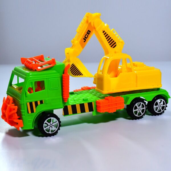 jcb Vehicle Dumper Truck Toy for Kids Boys - Front View by Nari Haat, Indian ethnic wear, women clothing, designer suit