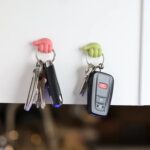 Multifunctional Multi functional Hand Shape Wall Clip Hanger Keys Cable Holder - Back View by Nari Haat, Indian ethni...