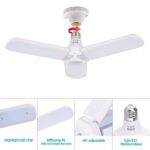 Fan Blade LED Light Bulb, Super Bright Angle Adjustable Home Ceiling - Full Detail by Nari Haat, Indian ethnic wear, ...