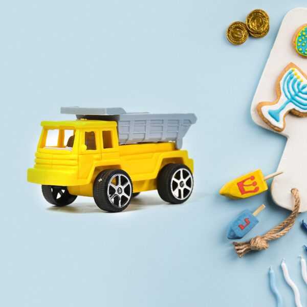 Mini Construction Truck Toys Construction Vehicles Alloy Truck Head,  Toy For Boy Girl Toddler Gifts - Front View by ...