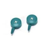 Heavy Adhesive Wall Hooks for Home Use (2 Pcs) - Back View by Nari Haat, Indian ethnic wear, women clothing, designer...