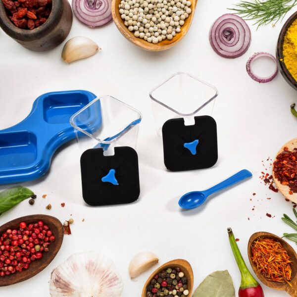 2-piece dining stand with pickle jars