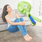 Portable Classic Hand Fan 3-Speed Table Fan for Office School Home Use - Full Detail by Nari Haat, Indian ethnic wear...