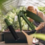 Portable Camping Hiking Garden Mini Folding Shovel with Case - Front View by Nari Haat, Indian ethnic wear, women clo...