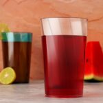 Premium 300ml Transparent Glass Set for Water, Juice & Cocktails (Set of 6) - Sleeve Design by Nari Haat, Indian ethn...