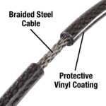 Heavy Duty Multi-Purpose Plastic combination Lock for Helmet & Multi Use - Closeup Embroidery by Nari Haat, Indian et...