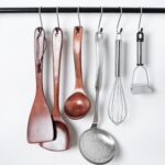 S-Shaped Hanging Hooks for Kitchen & Home Use – Strong Metal Hooks (6 Pc Set) - Back View by Nari Haat, Indian ethn...