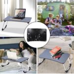 Laptop Table Foldable Portable Notebook Bed Lap Desk - Back View by Nari Haat, Indian ethnic wear, women clothing, de...