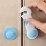 Child Safety lock  Proofing for Cabinet Toilet Seat Fridge Door Drawers ( 1 pc) - Full Detail by Nari Haat, Indian et...
