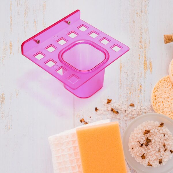 2-in-1 Tumbler Dish & Toothbrush Holder (2-Pcs) - Front View by Nari Haat, Indian ethnic wear, women clothing, design...