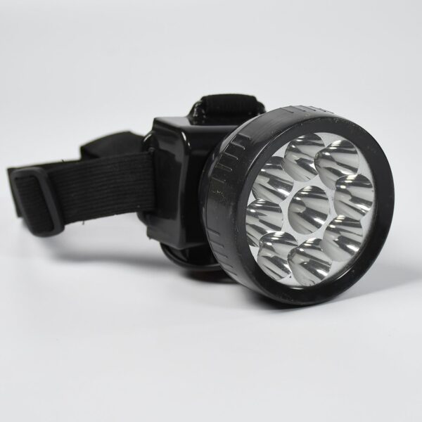 Head Lamp 9 Led Long Range Rechargeable Lamp Use For Farmers, Fishing - Front View by Nari Haat, Indian ethnic wear, ...