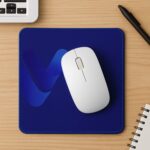 Gaming Mouse Pad Natural Rubber Pad Waterproof Skid Resistant Surface Pad - Closeup Embroidery by Nari Haat, Indian e...