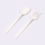 Plastic Forks & spoon Cutlery-Utensils( pack of 2) - Back View by Nari Haat, Indian ethnic wear, women clothing, desi...