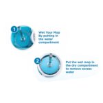 Spin Mop with Bigger Wheels and Plastic Auto Fold Handle for 360 Degree Cleaning - Full Detail by Nari Haat, Indian e...