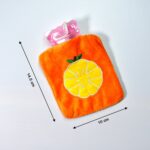 Orange small Hot Water Bag - Sleeve Design by Nari Haat, Indian ethnic wear, women clothing, designer suit