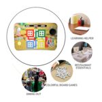 Ludo Design Foldable Study & Laptop Table for Children with Tablet Slot & Cup Holder - Neckline Detail by Nari Haat, ...