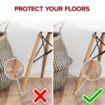 Self-Adhesive Round Cork Coasters - 3.5-inch Mini Wall Tiles & DIY Craft Supplies - Closeup Embroidery by Nari Haat, ...