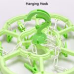 Hanger Household Plastic Hanger 15 Clips Hanger For House Use - Image 5