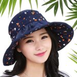 Girls UV Protection Hat - Premium Quality Sun Cap for Beach, Golf, Fishing (1pc) - Image 5