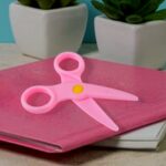 Child-Safe Plastic Scissors Set for Toddlers & Preschool Kids - Art & Craft Supplies - Back View by Nari Haat, Indian...