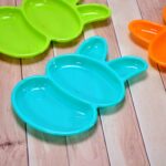 6-Piece Rabbit Shape Dish Set for Kids (Multicolor) - Full Detail by Nari Haat, Indian ethnic wear, women clothing, d...
