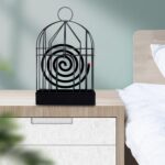 Mosquito Coil Holder, Vintage Style Durable Household Mosquito coil Stand Office Home - Full Detail by Nari Haat, Ind...