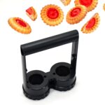 Plastic Handle Scalloped Edge Shape Cookie Cutter Biscuit Mold Cake Decoration Tools - Neckline Detail by Nari Haat, ...