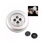 4 LED Battery-Powered Wireless Night Light Stick Tap Touch Lamp - Back View by Nari Haat, Indian ethnic wear, women c...