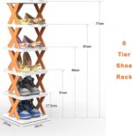6 Layer Foldable Shoe Rack, Portable Storage Organizer for Home & Office - Full Detail by Nari Haat, Indian ethnic we...