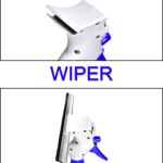 Plastic Easy Glass Cleaner 3 in 1 Spray Type Cleaning Brush, Pack of 1 - Back View by Nari Haat, Indian ethnic wear, ...