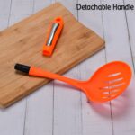 35 cm Cooking Shovel – Vegetable Colander Scoop & Filter Tool for Kitchen - Image 7