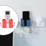 Wall Mounted Remote Storage Box with Side Hooks (4 Pcs Set) - Full Detail by Nari Haat, Indian ethnic wear, women clo...