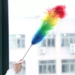 Colorful Feather Duster | Microfiber Duster Cleaning | Dusting Stick | Dusting Brush - Closeup Embroidery by Nari Haa...
