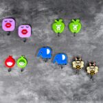 Premium Strong Adhesive Wall Hooks Set of 10 - Fabric Detail by Nari Haat, Indian ethnic wear, women clothing, design...