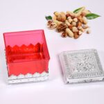 Ruby Dry fruit Storage Container - Attractive Design Box for Home & Kitchen - Full Detail by Nari Haat, Indian ethnic...