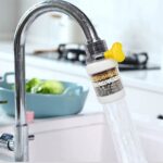 Kitchen Faucet Water Filter Tap Purifier - 4 Layer Activated Carbon for Clean Water - Back View by Nari Haat, Indian ...