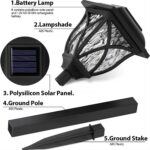 Solar Garden Lights LED Outdoor Stake Spotlight Fixture Garden Light (Pack of 2pc ) - Image 7