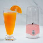 Portable Blender, Mini Handheld Blender with 4 Blades, Mixer for Fruit Shakes - Front View by Nari Haat, Indian ethni...