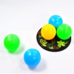 Soft multicolor baby balls for play