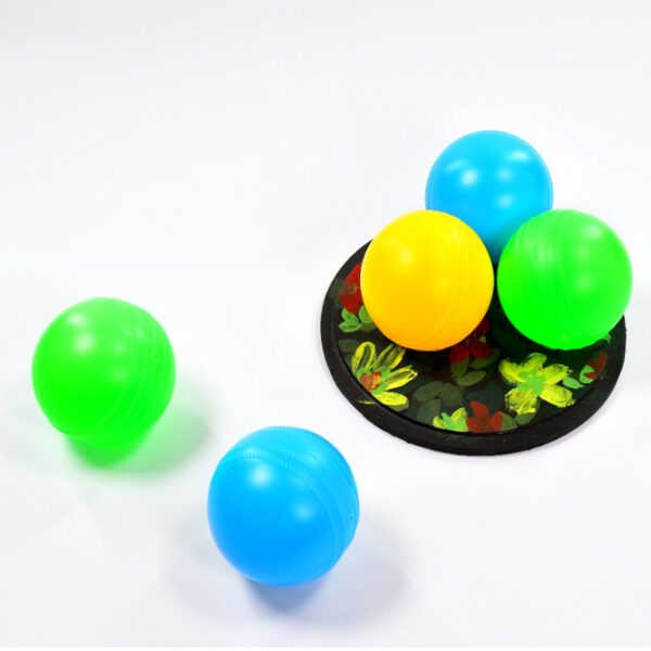 Soft multicolor baby balls for play