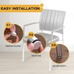 Self-Adhesive Round Cork Coasters - 3.5-inch Mini Wall Tiles & DIY Craft Supplies - Sleeve Design by Nari Haat, India...